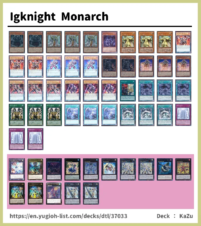  Deck List Image