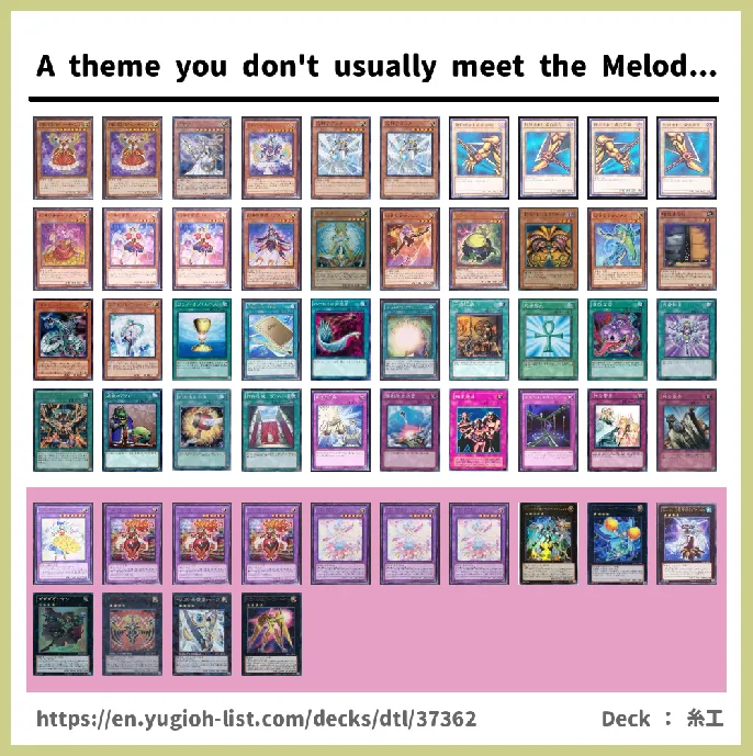 the Melodious Diva Deck List Image