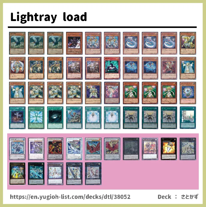 Lightsworn Deck List Image