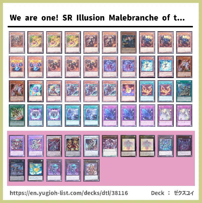 The Phantom Knights, Phantom Deck List Image