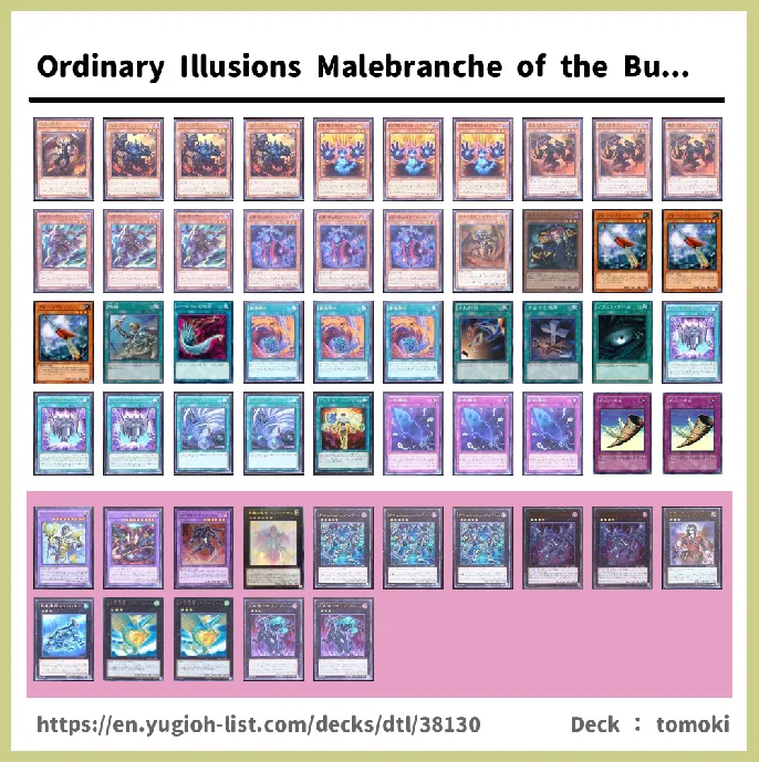 Malebranche of the Burning Abyss Deck List Image