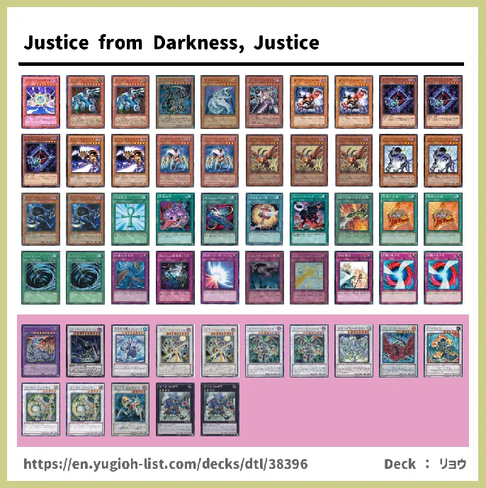 Ally of Justice Deck List Image