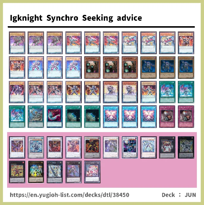 Igknight Deck List Image