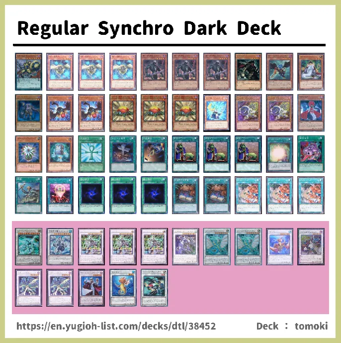 Synchro Monster Deck List Image