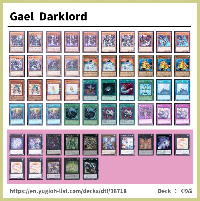 Darklord Deck List Image