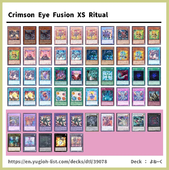 Red-Eyes Deck List Image