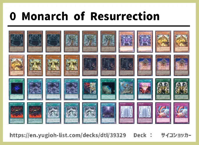  Deck List Image