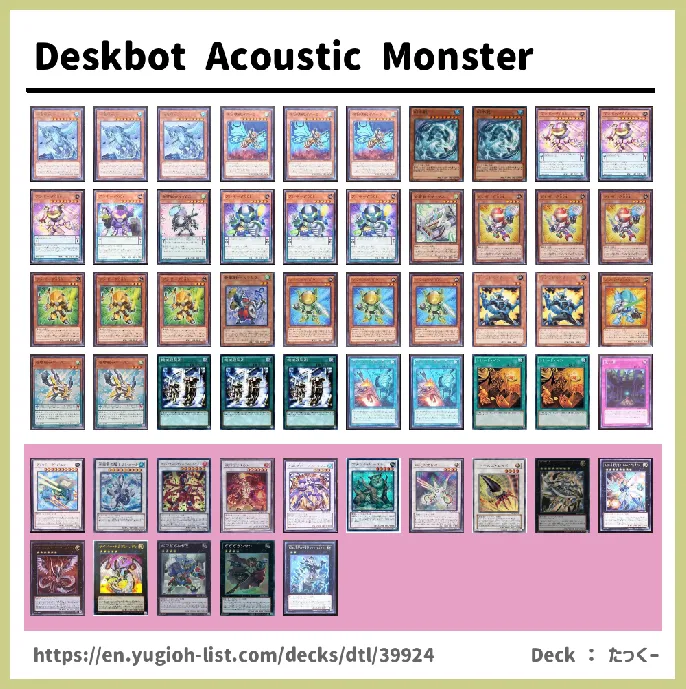 Deskbot Deck List Image