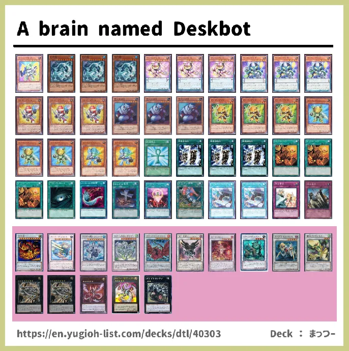 Deskbot Deck List Image