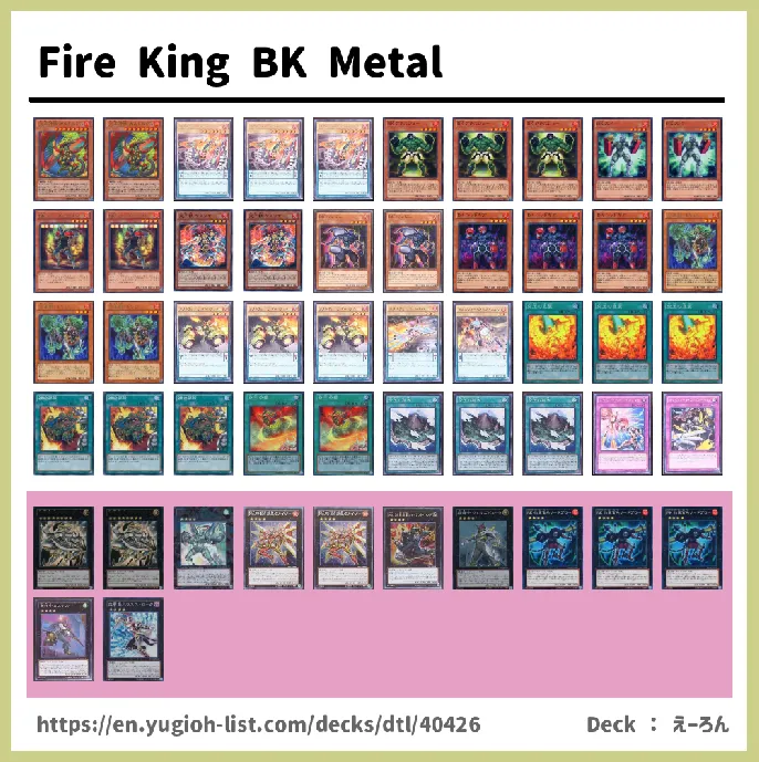 FIRE Deck List Image