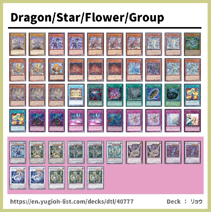 Yang Zing Deck List Image