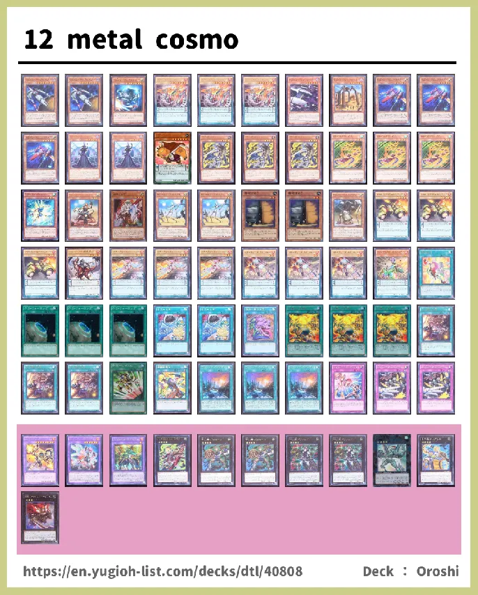  Deck List Image