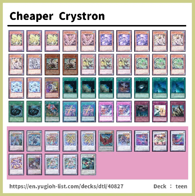 Crystron Deck List Image