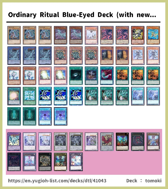 Blue-Eyed Deck List Image