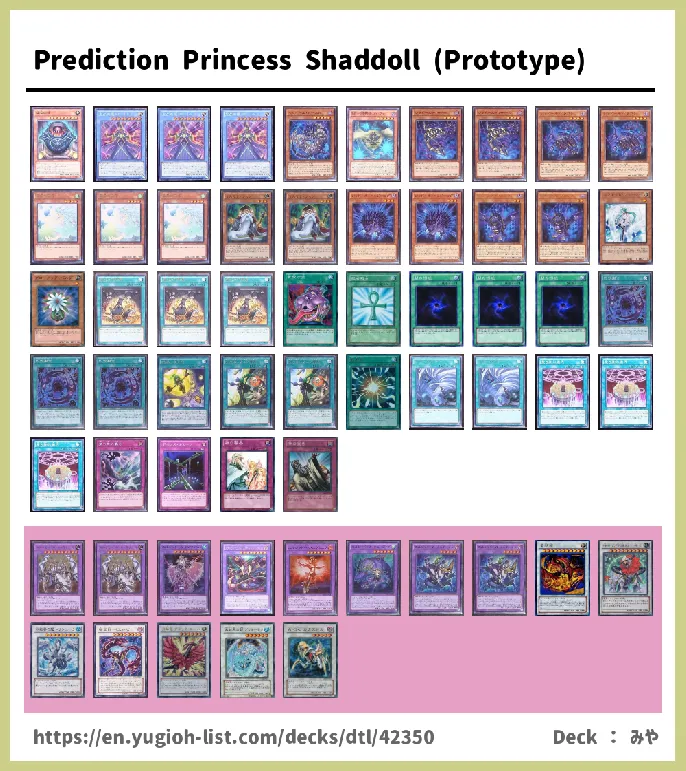 Shaddoll Deck List Image