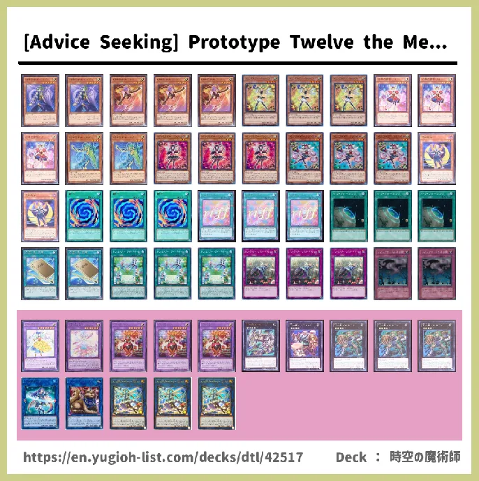 Trickstar Deck List Image