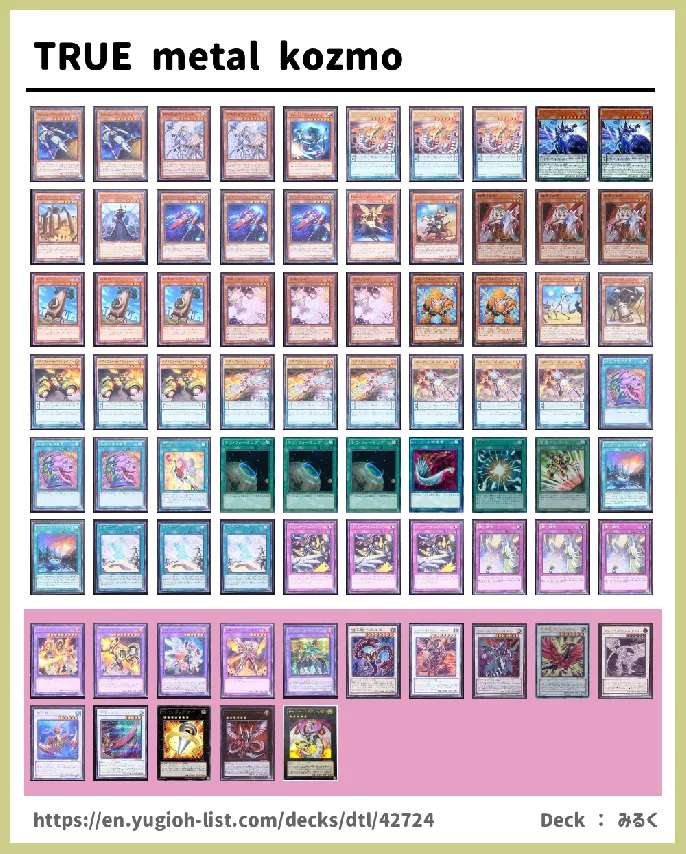  Deck List Image