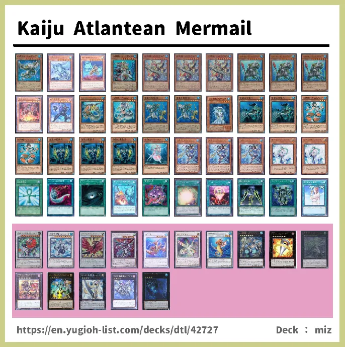 WATER Deck List Image