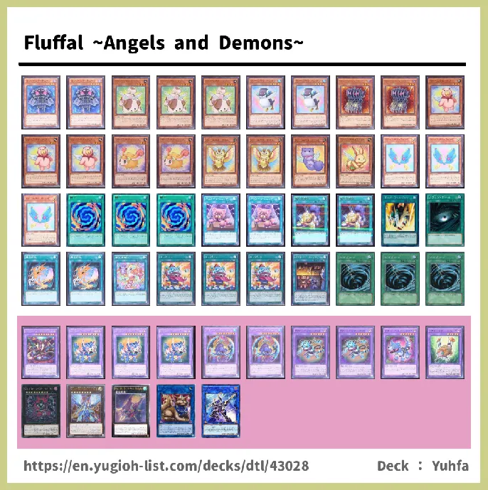 Fluffal, Frightfur, Edge Imp Deck List Image