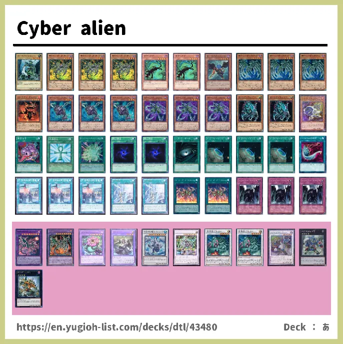  Deck List Image