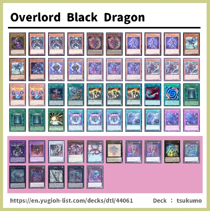 Odd-Eyes Deck List Image