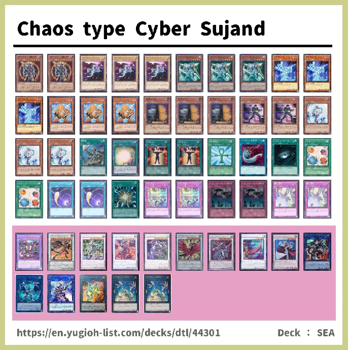 Synchro Monster Deck List Image