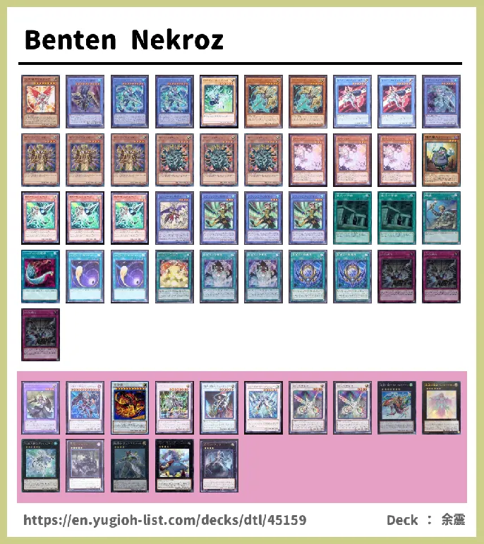 Nekroz Deck List Image