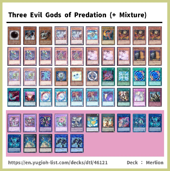 DARK Deck List Image