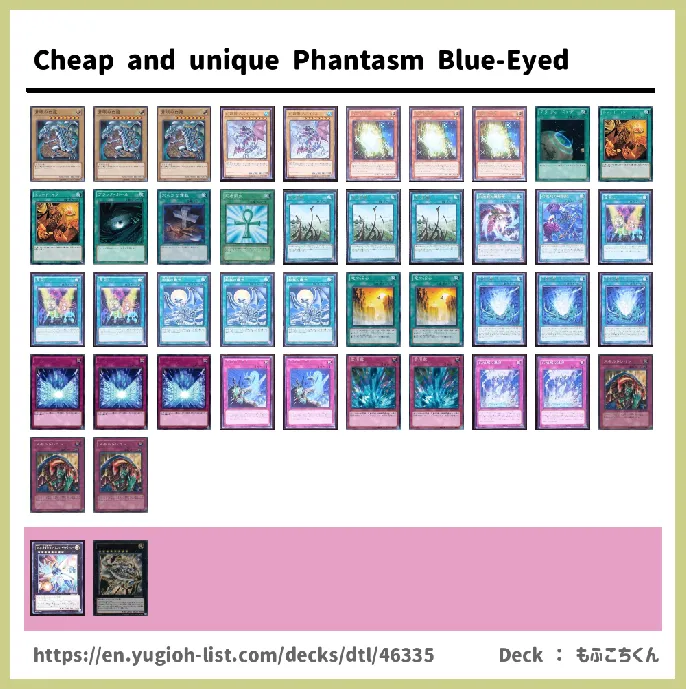 Blue-Eyed Deck List Image