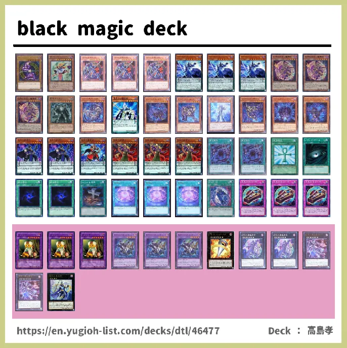 DARK Deck List Image