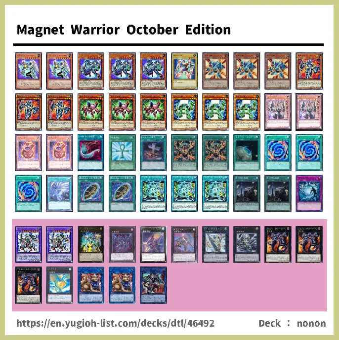 Rock Deck List Image