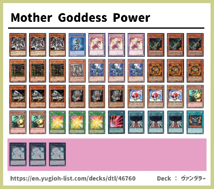 EARTH Deck List Image