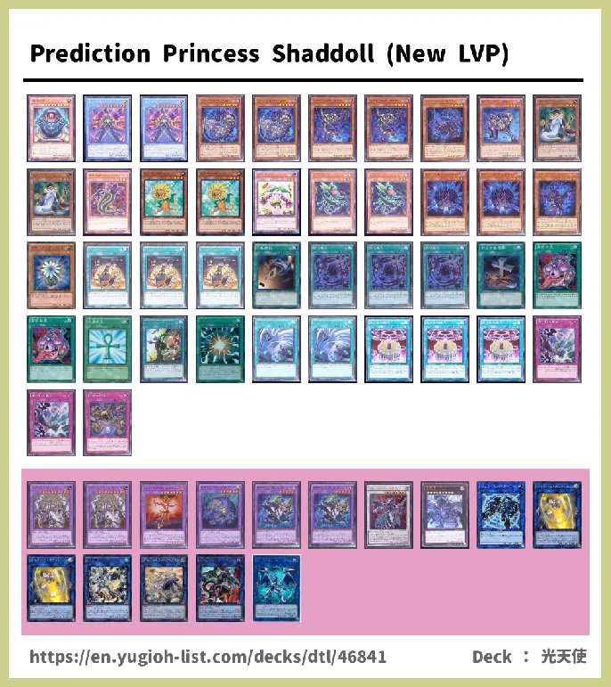 Shaddoll Deck List Image