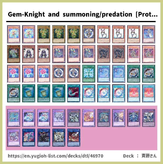 Gem-Knight Deck List Image
