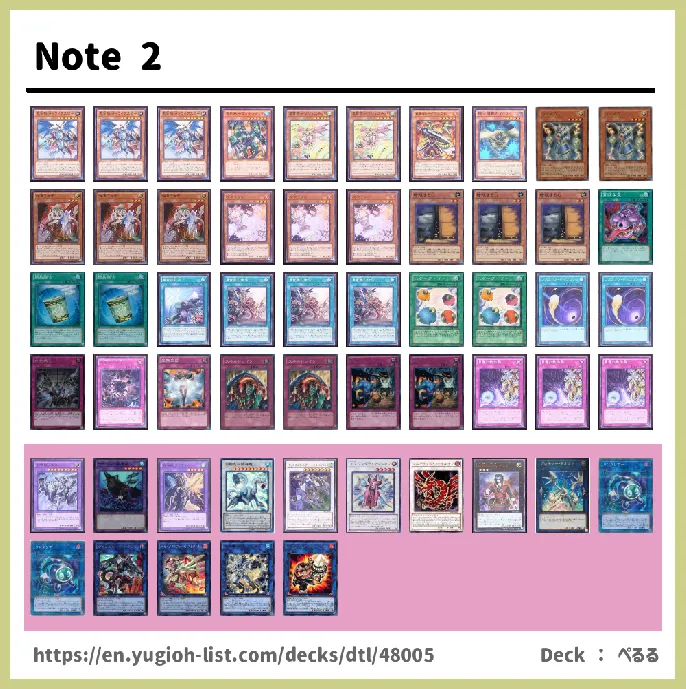  Deck List Image