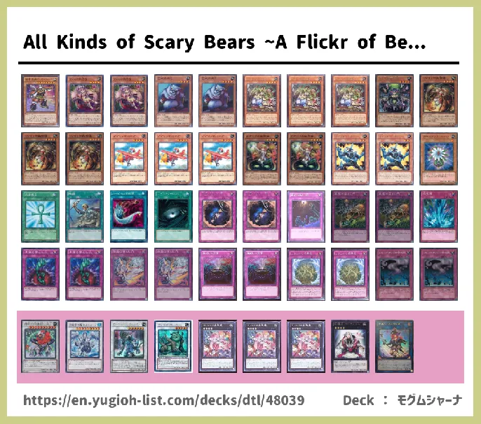 Traptrix, Trap Hole Deck List Image