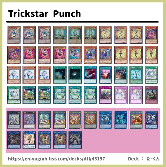 Trickstar Deck List Image
