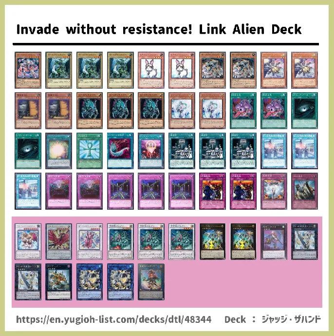 Alien Deck List Image