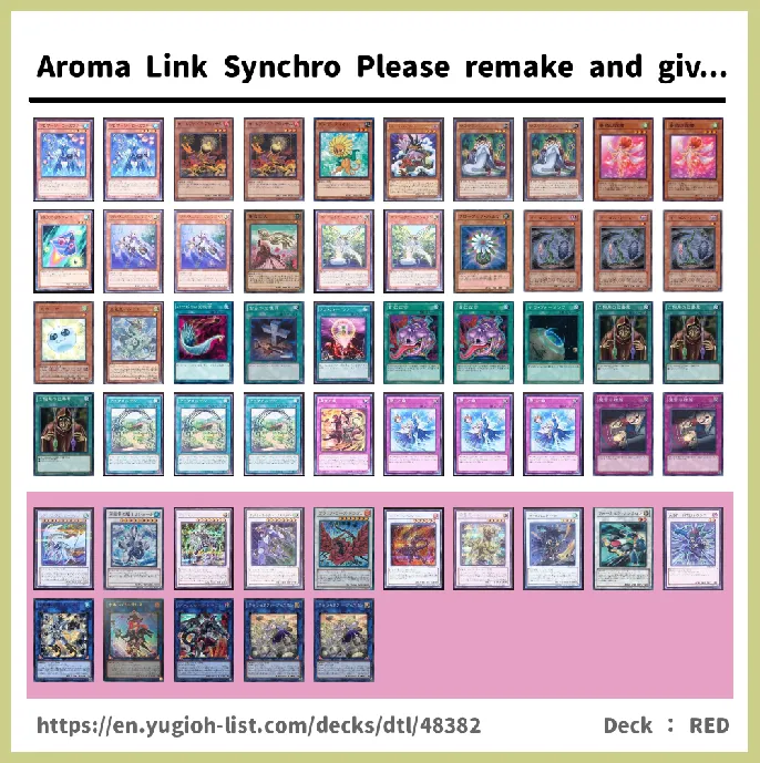 Aroma, Aromage, Aromaseraphy Deck List Image