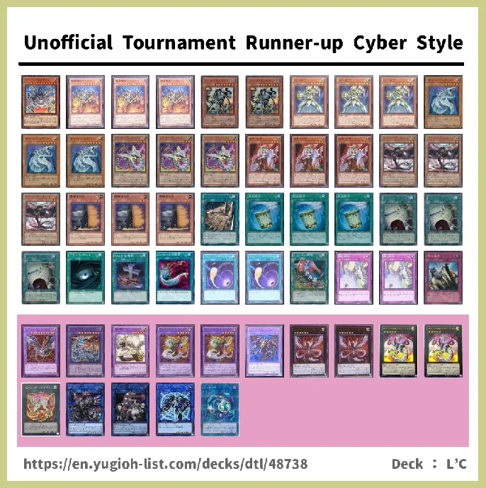 Cyber, Cybernetic, Cyberdark Deck List Image