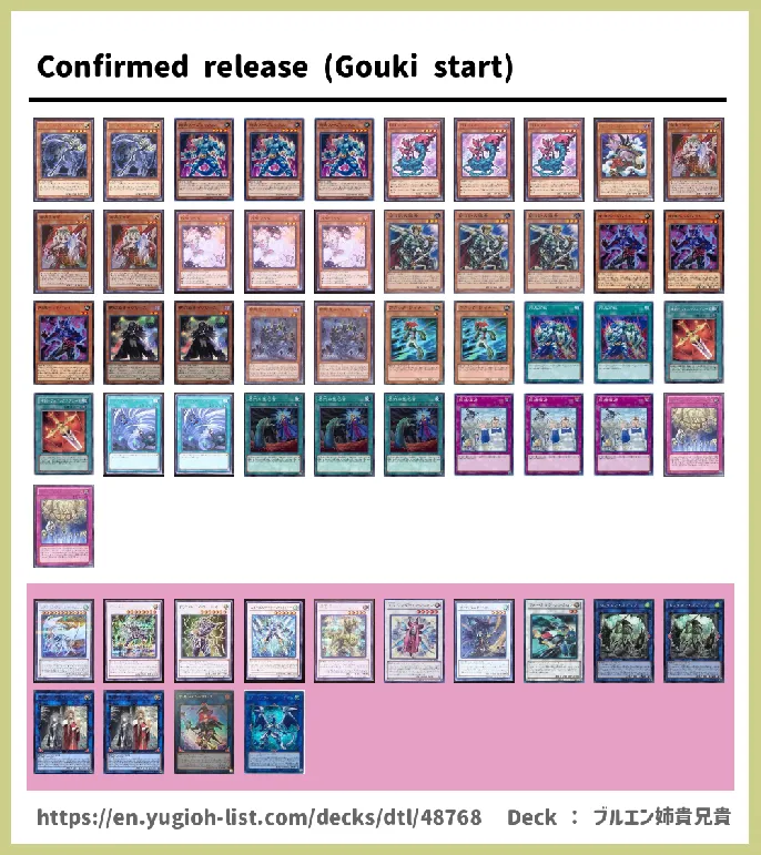  Deck List Image