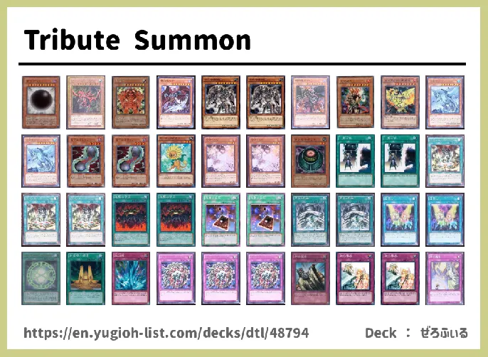  Deck List Image