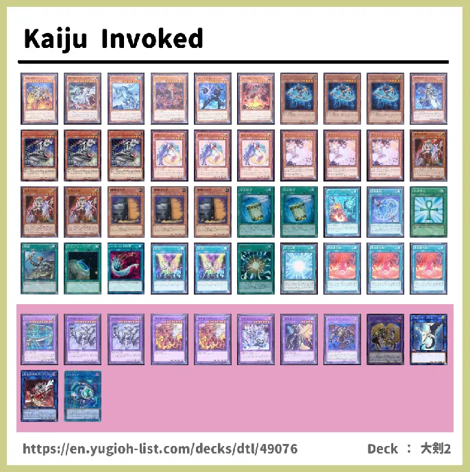 Invoked Deck List Image