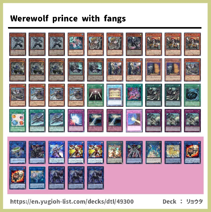 Fur Hire Deck List Image