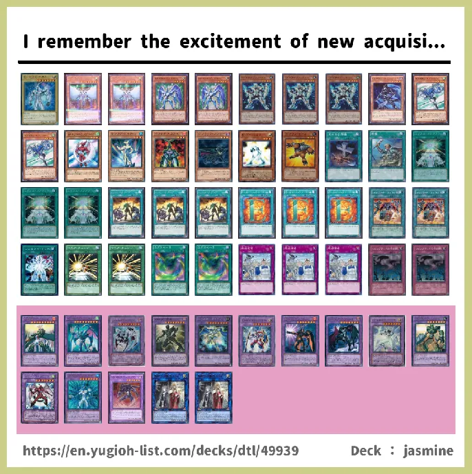 Neo-Spacian Deck List Image