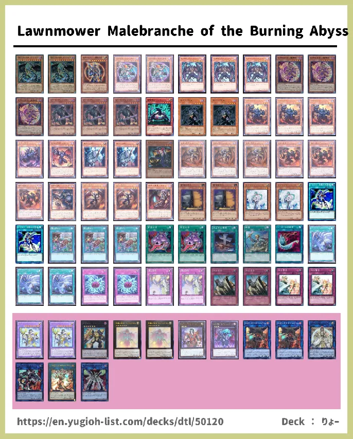 DARK Deck List Image