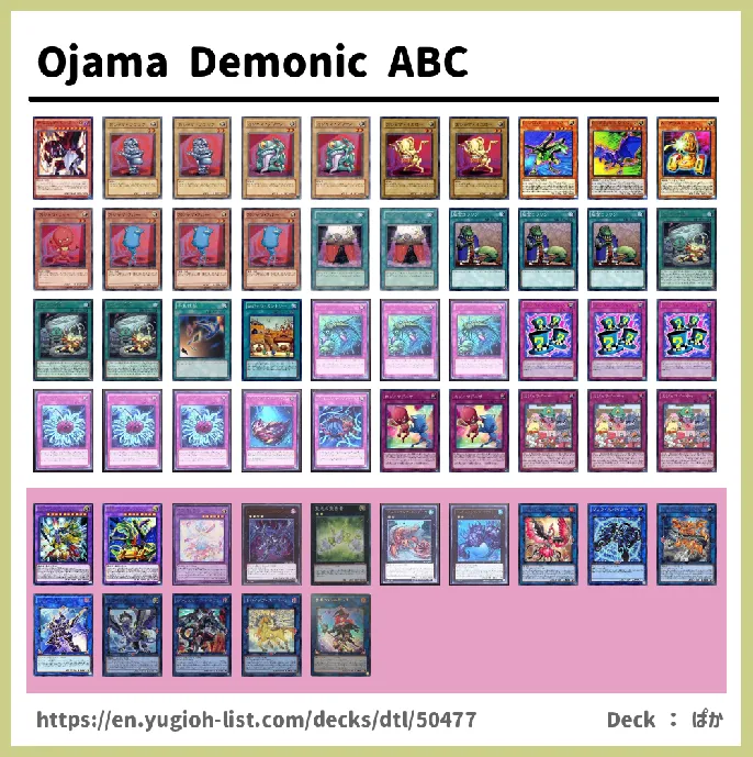 Ojama Deck List Image