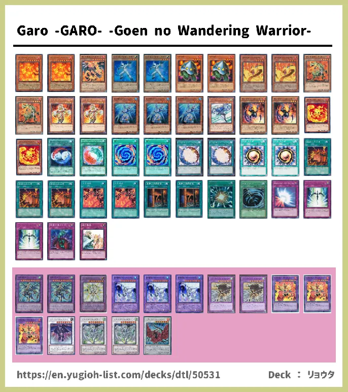 FIRE Deck List Image