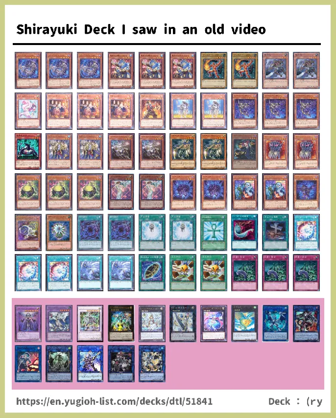  Deck List Image