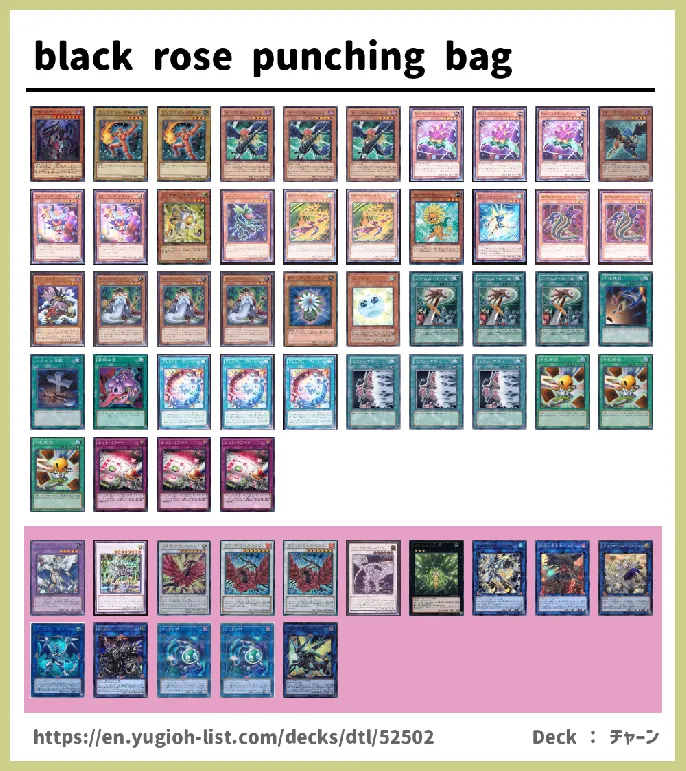 Synchro Monster Deck List Image